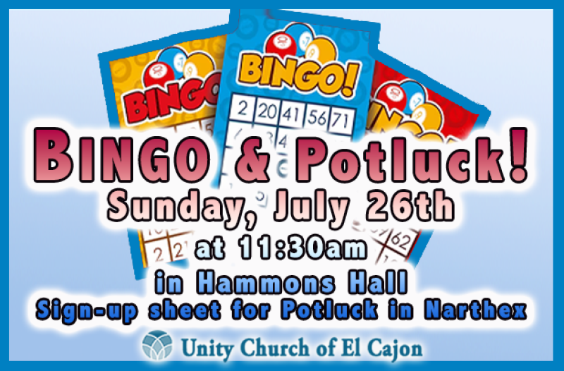 Bingo 7.26.26