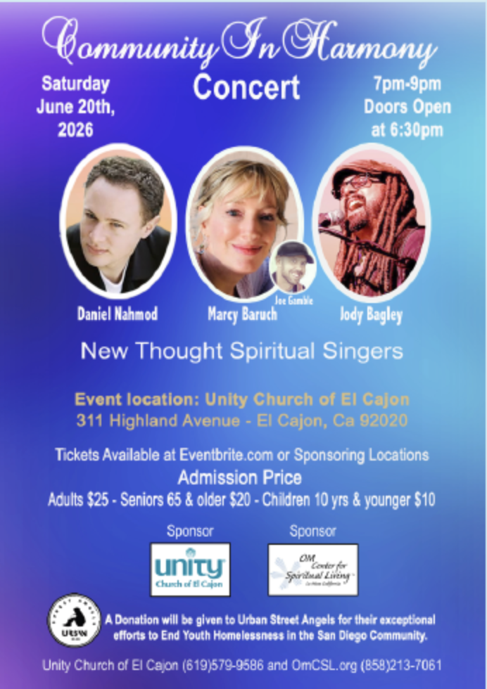 Community in Concert ad