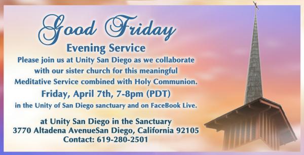 Good Friday Evening Service